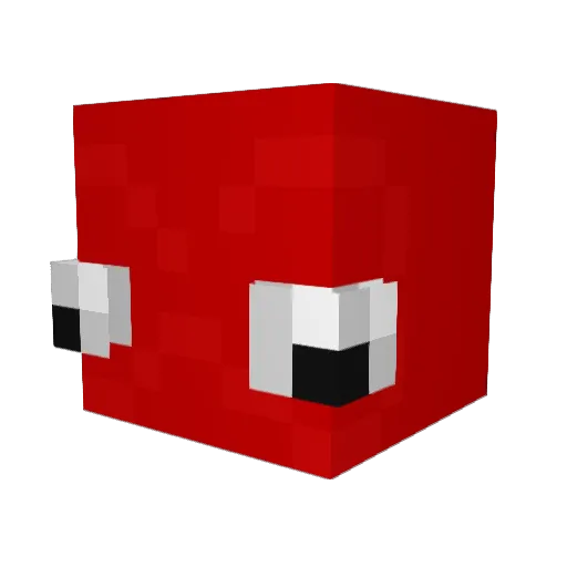Insouciantz Minecraft avatar head, 3D render