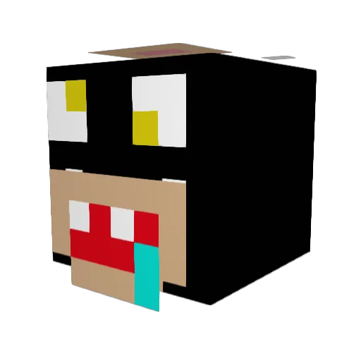 InspektorDerrik Minecraft avatar head, 3D render