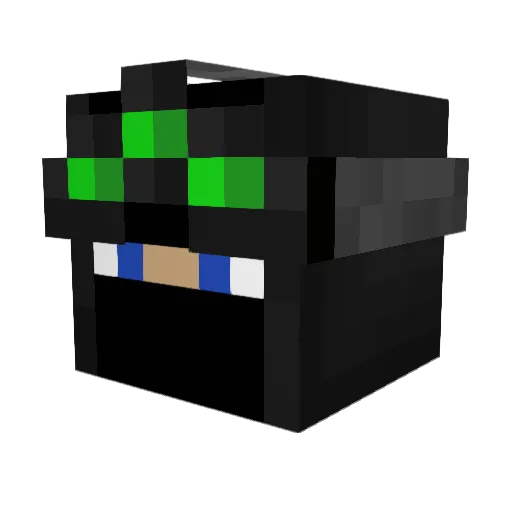 InspektorMacek Minecraft avatar head, 3D render