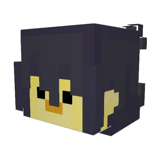 Insta_Noodlezz Minecraft avatar head, 3D render