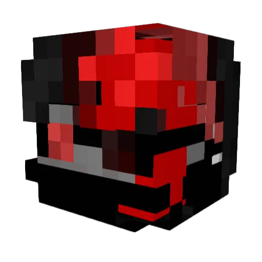 Instability9839 Minecraft avatar head, 3D render