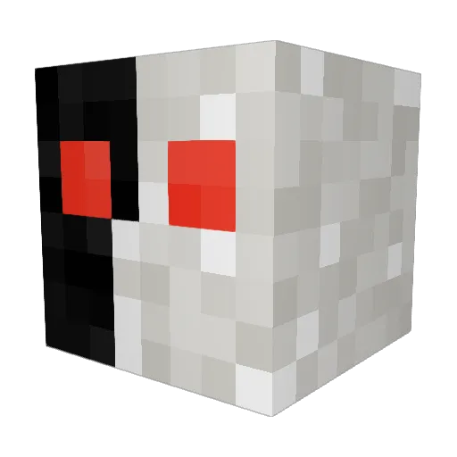 InstantKarma214 Minecraft avatar head, 3D render