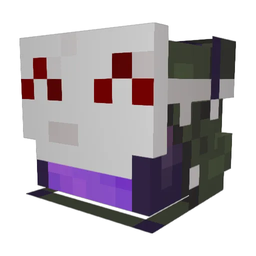 Instantsause Minecraft avatar head, 3D render