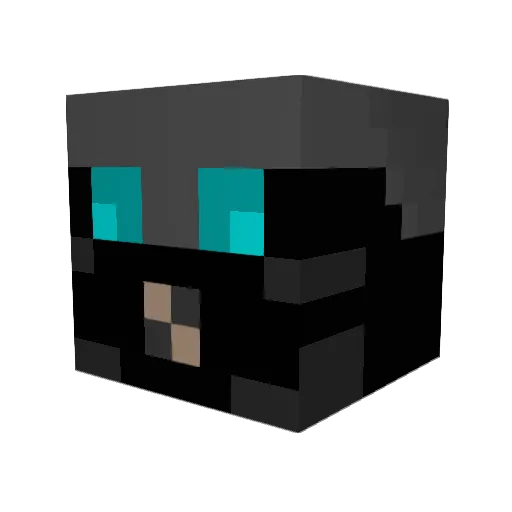 Instinct95 Minecraft avatar head, 3D render
