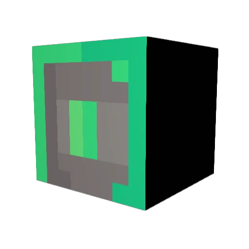 InsultToSociety Minecraft avatar head, 3D render