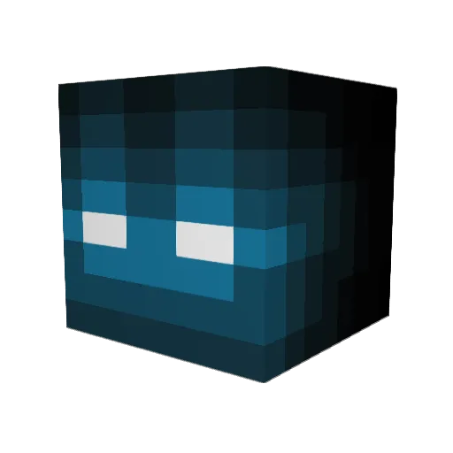 Int32_ Minecraft avatar head, 3D render