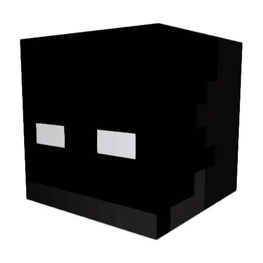 Intel_18 Minecraft avatar head, 3D render