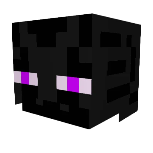 IntelloSegpa Minecraft avatar head, 3D render