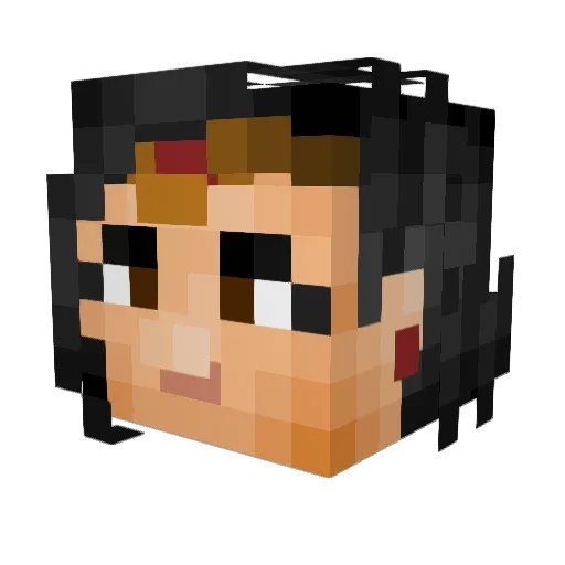 Minecraft-Avatar von Interitusa: Kopf als 3D-Render