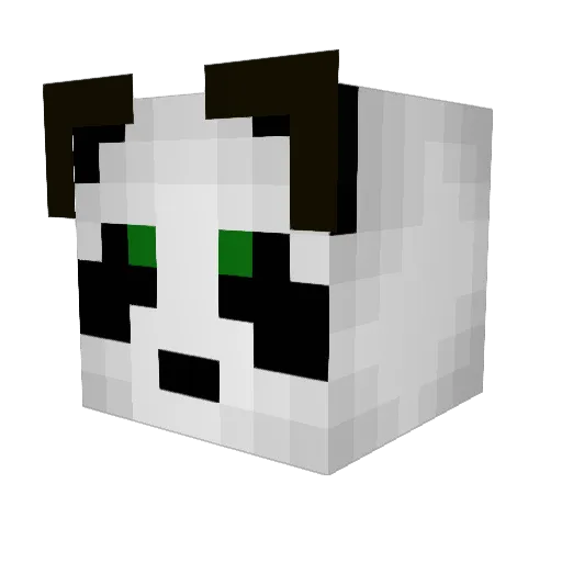 Intrac1998 Minecraft avatar head, 3D render