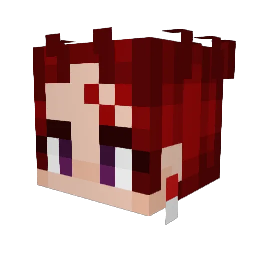 Intrepid1311 Minecraft avatar head, 3D render