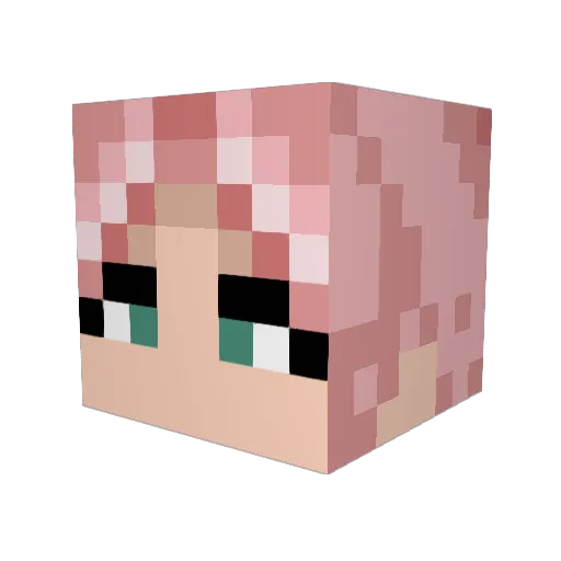 IntrepidHero Minecraft avatar head, 3D render