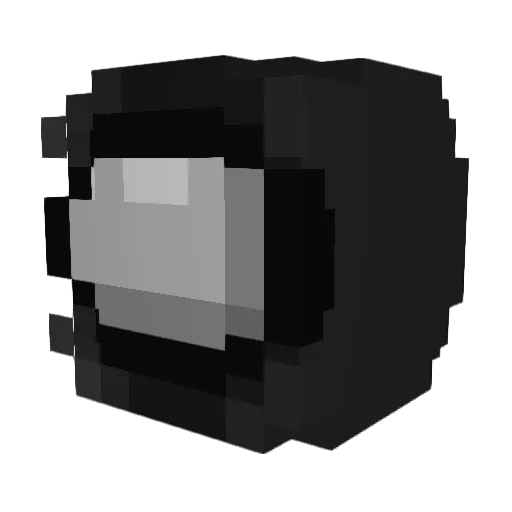 Intuico Minecraft avatar head, 3D render