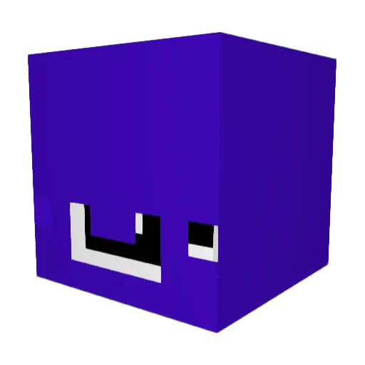 InuuteqJK Minecraft avatar head, 3D render