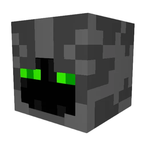 InvalidPanther Minecraft avatar head, 3D render