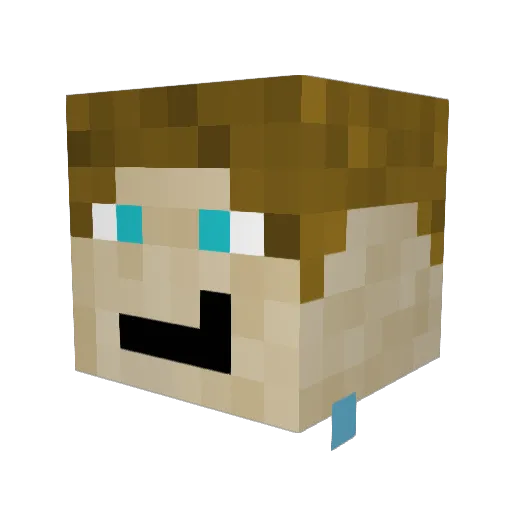 InventorBoy123 Minecraft avatar head, 3D render
