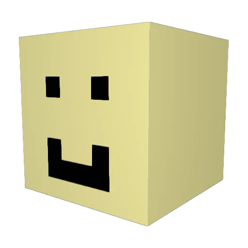 InventorTester Minecraft avatar head, 3D render