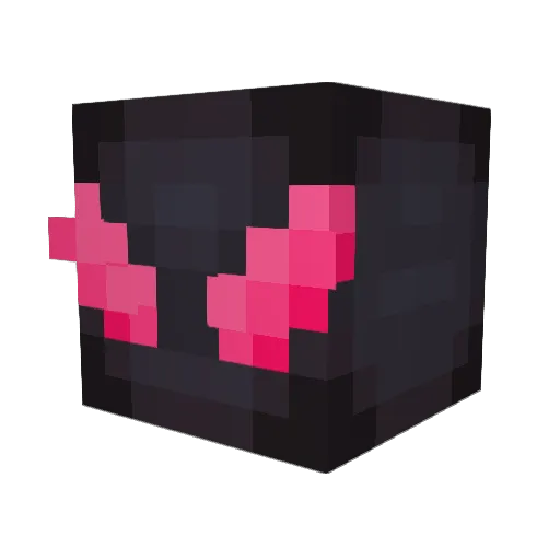 InvertedEmerald Minecraft avatar head, 3D render