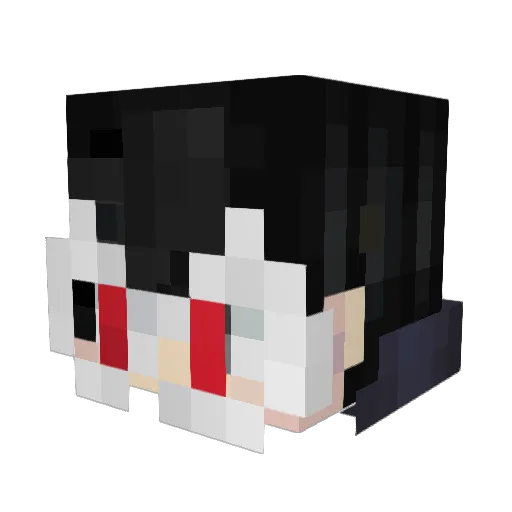 Investedrook5 Minecraft avatar head, 3D render