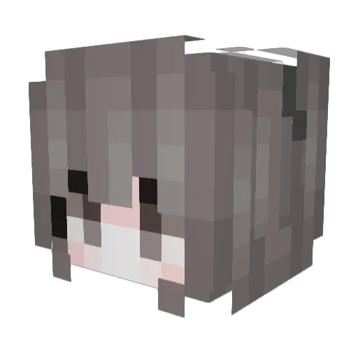InwardBeet Minecraft avatar head, 3D render