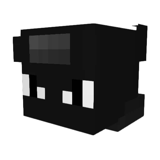 Io_oY Minecraft avatar head, 3D render