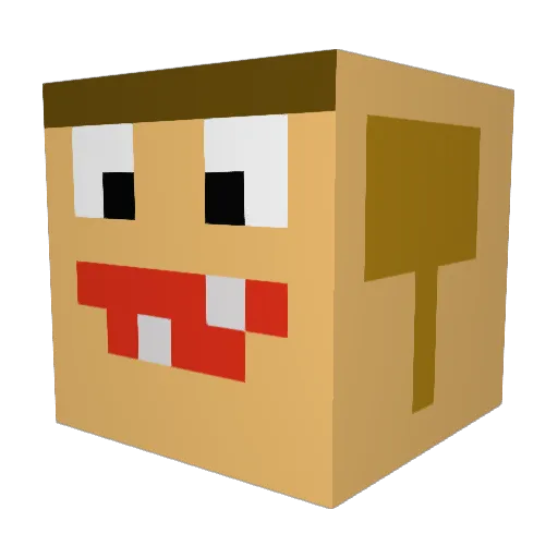 IoanGamerCraft Minecraft avatar head, 3D render