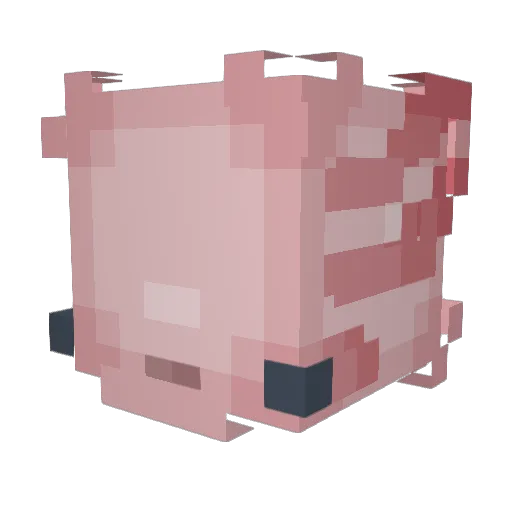 Ion_Magee Minecraft avatar head, 3D render