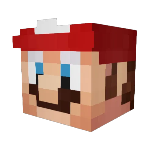 IonicMaster64 Minecraft avatar head, 3D render