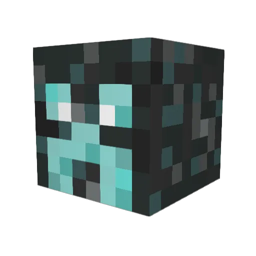 IonicSquirrel9 Minecraft avatar head, 3D render