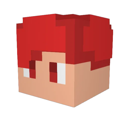 Iosif_314 Minecraft avatar head, 3D render