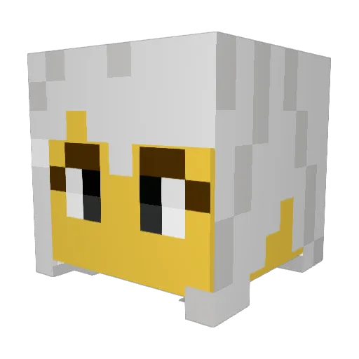 Iota11 Minecraft avatar head, 3D render