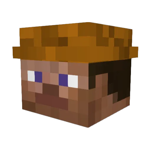 Iowa_boy82 Minecraft avatar head, 3D render
