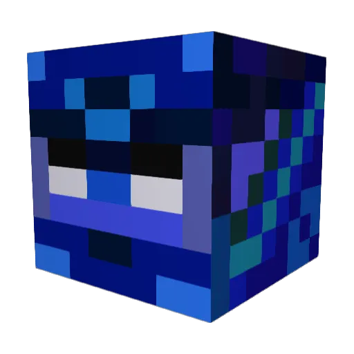 Ipod12321 Minecraft avatar head, 3D render