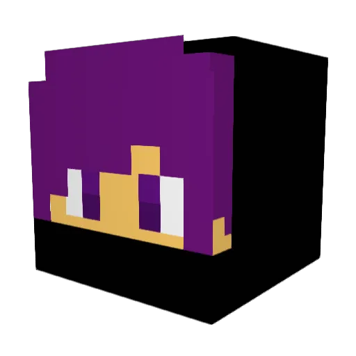 Ippo_Hyper Minecraft avatar head, 3D render