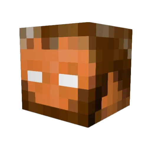 IraSorn Minecraft avatar head, 3D render