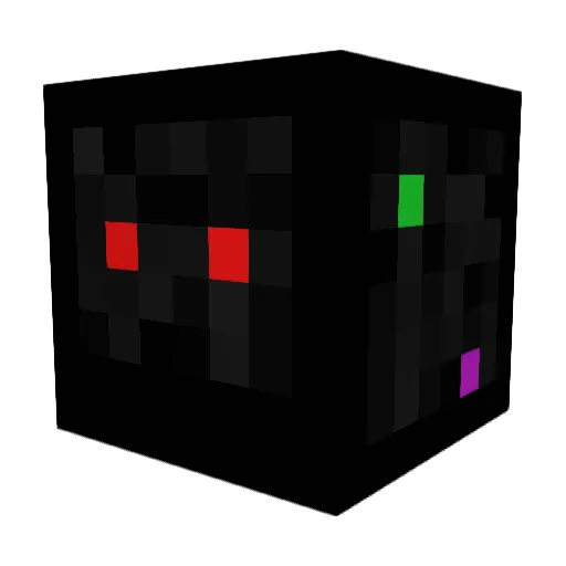 Iradynn Minecraft avatar head, 3D render