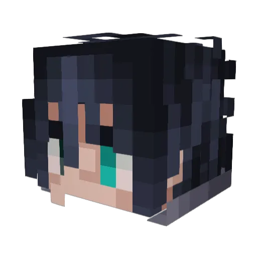 IrateSpore18087 Minecraft avatar head, 3D render