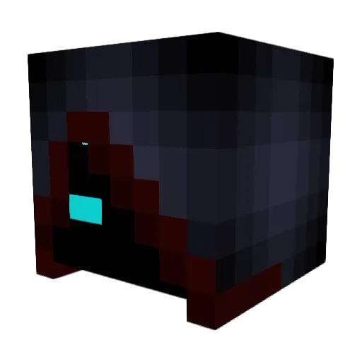 Irha1 Minecraft avatar head, 3D render