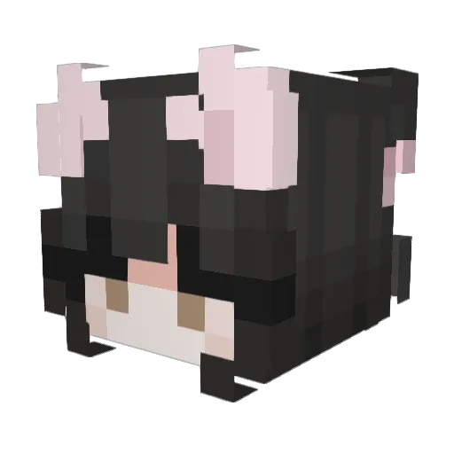 Iride2010 Minecraft avatar head, 3D render