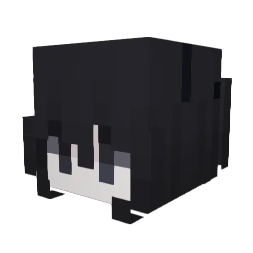 Iris_Kalanithi Minecraft avatar head, 3D render