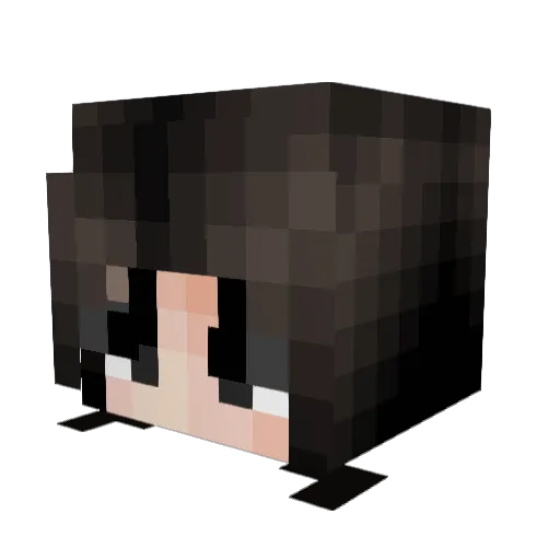 Irish13 Minecraft avatar head, 3D render
