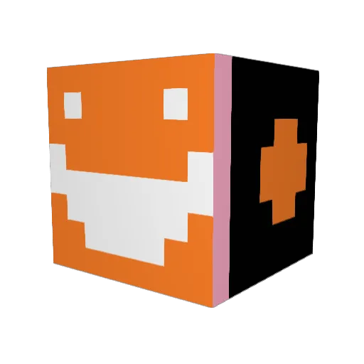 Irish87 Minecraft avatar head, 3D render