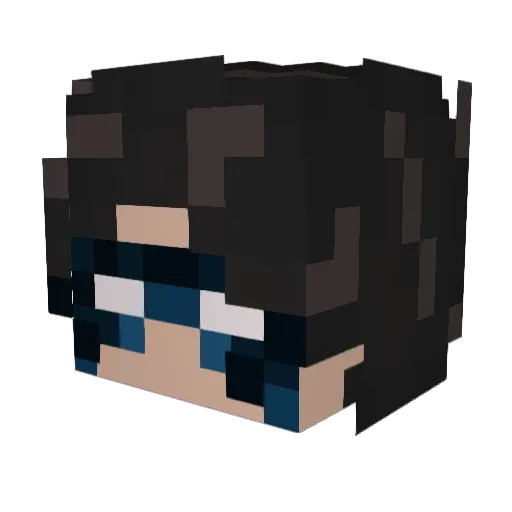 IrishHarry Minecraft avatar head, 3D render