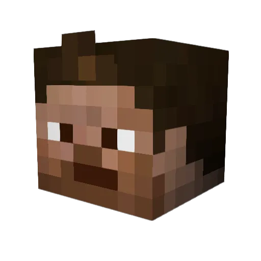 Irish_Heir Minecraft avatar head, 3D render