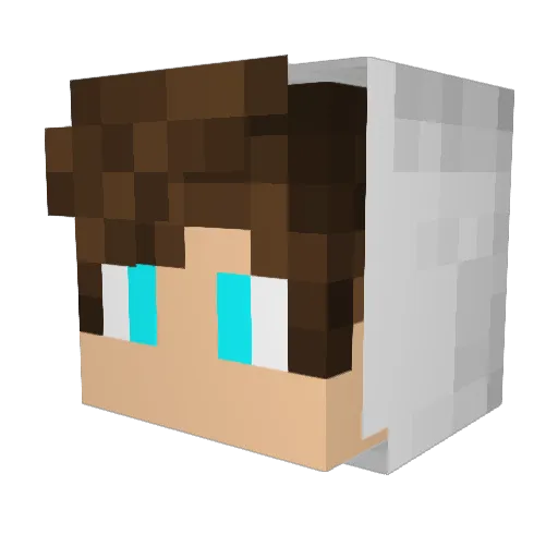 Irisheyez12 Minecraft avatar head, 3D render
