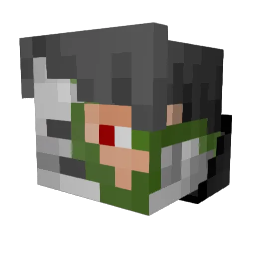Minecraft-Avatar von Irk317: Kopf als 3D-Render