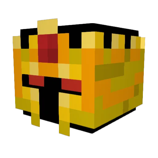 IronCentuar2020 Minecraft avatar head, 3D render