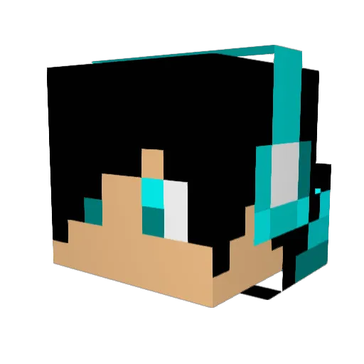 IronCrusherG Minecraft avatar head, 3D render
