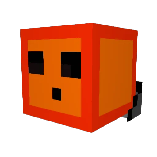 IronDestroy Minecraft avatar head, 3D render