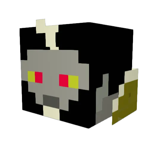 IronDragon_2007 Minecraft avatar head, 3D render